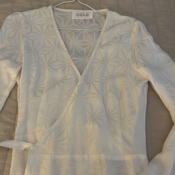 Stunning silk Stone Cold Fox dress. NWOT. - Picture 3 of 4